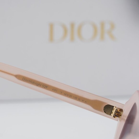 Dior DIORMIDNIGHT S2F 41F1 Square Sunglasses - Matte Pink\\Grey to Pink Gradient main image 4